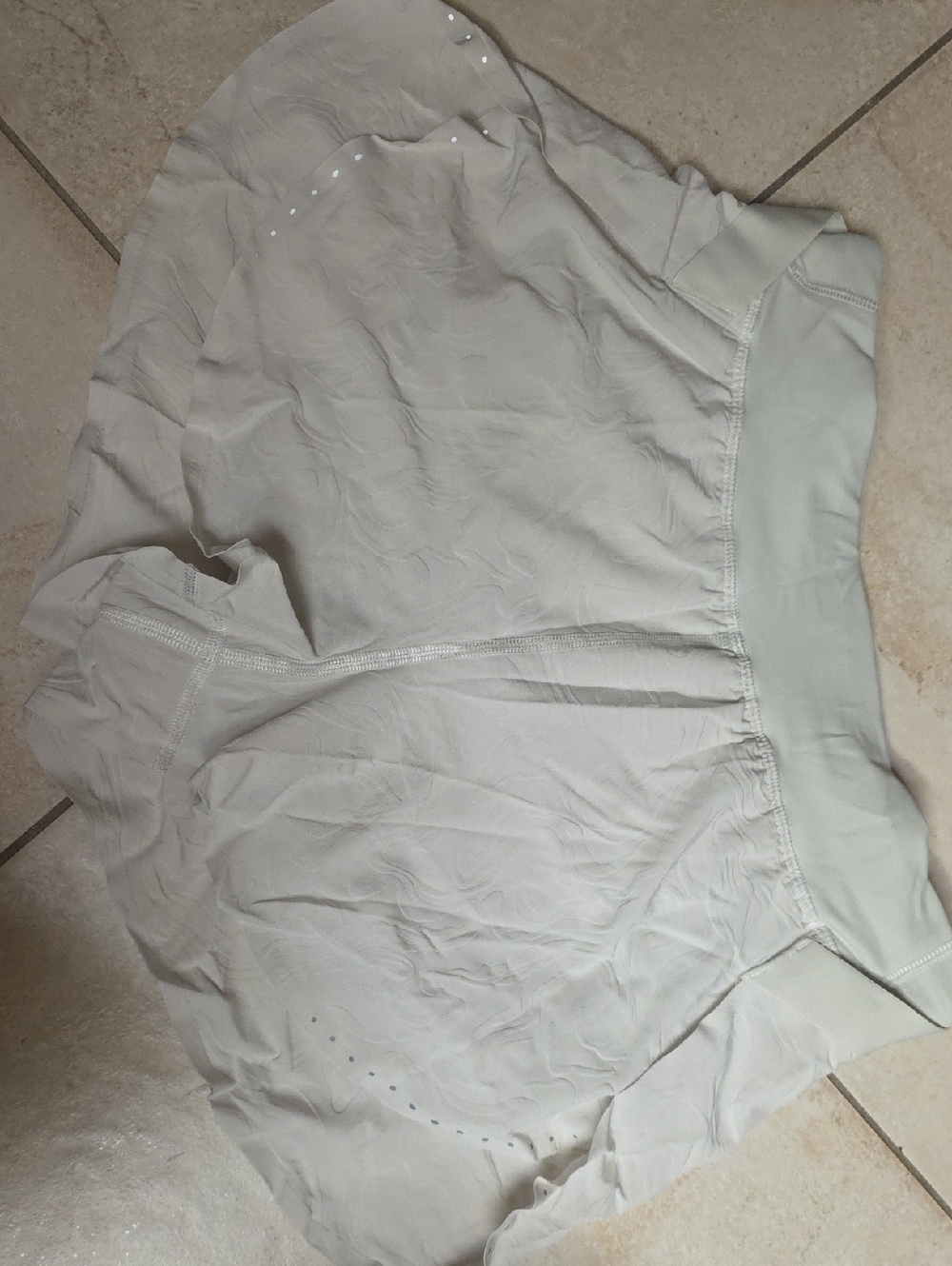 lululemon athletica Light Beige Athletic Shorts